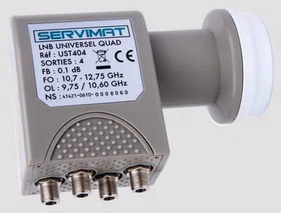 Produktbild von Universal quad lnb Servimat UST404