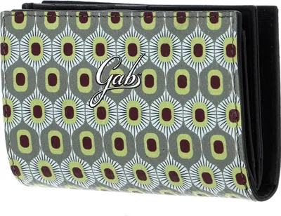 Immagine prodotto di Gabs Pelle portafoglio GMONEY14 Wallpaper Ruga Black Wallet Anni 70 multicolore