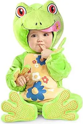 Produktbild von Mom Frosch Junior Kostüm Grün 7-12 Months Grün 7-12 Months