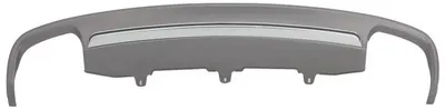 Imagen del producto de Deflector de aire trasero para parachoques, estilo S6, compatible con Audi A6 4G 12-15, berlina y familiar.