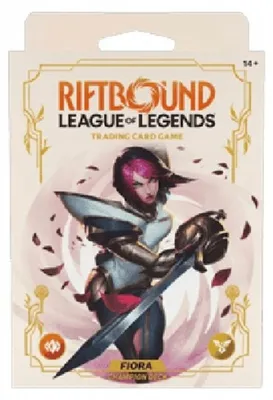 Produktbild von Riftbound Spiritforged Champion Deck Fiora Englisch