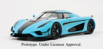 Produktbild von GT Spirit 1:18 KOENIGSEGG REGERA 2018 - BABY BLUE