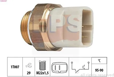 Produktbild von EPS Temperaturschalter, Kühlerlüfter