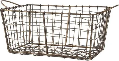 Obrázok produktu pre Kovový stojan na drôty v tvare L, rozmery 38 x 25 cm