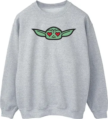 Produktbild von Star Wars - "The Mandalorian" Sweatshirt für Herren BI46665 (S) (Grau)