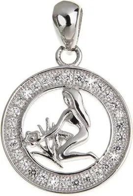 Produktbild von SILBERKETTEN STORE Anhänger Sternzeichen - 925 Silber - Jungfrau