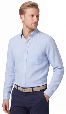 Produktbild von Fynch Hatton Hemd Regular Fit Hellblau