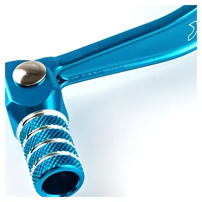 Produktbild von Schalthebel STR8 blau klappbar Aluminium für Derbi