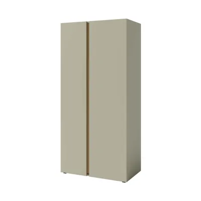 Image de Armoire LICO Eucalyptus, armoire à portes battantes avec 2 portes, style moderne