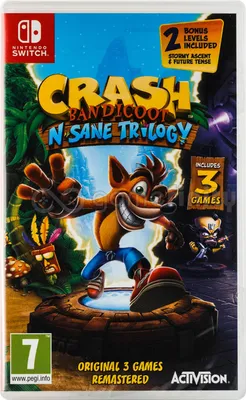 Produktbild von Crash Bandicoot N. Sane Trilogy (NSW)