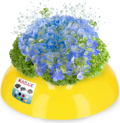 Zdjęcie produktu dla KADAX Doniczka Ikebana Osłonka Kompozycja Kolory 9,5 cm