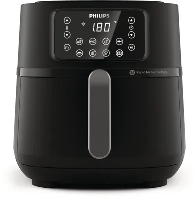 Produktbild von Philips 5000 series Airfryer HD9285/93 Connected Airfryer XXL Serie 5000, Heißluftfritteuse, 7,2 l, 1,4 kg, Rapid Air, 40 °C, 200 °C