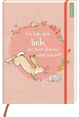 Produktbild von myNOTES Papeterie: Weißt du eigentlich, wie lieb ich dich hab? Notizbuch A4