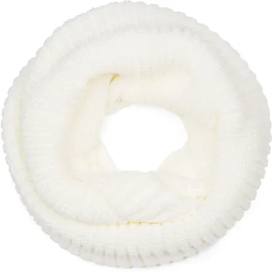 Produktbild von styleBREAKER Uni Feinstrick Loop Schal einfarbig | Weicher elastischer Winter Schlauchschal in Feinripp Optik | Warmer Strick Loop für Damen und Herren