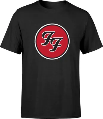 Image de Foo Fighters - T-shirt homme/femme unie RO677 (S) (Noir)
