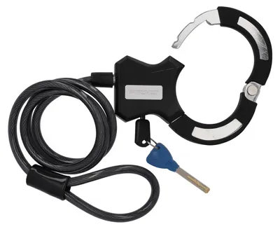 Produktbild von FISCHER Kabel-Fahrradschloss mit Schelle Länge: 1.200 mm