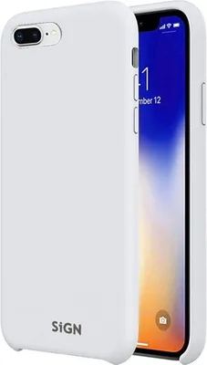 Obrázok produktu pre Tekuté silikónové puzdro pre iPhone 7 a 8 Plus - biele