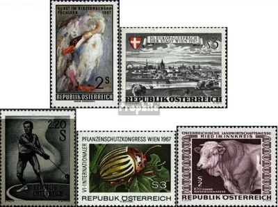 Produktbild von Briefmarken Österreich 1967 Mi 1240,1241,1242,1243,1244 (kompl.Ausg.) postfrisch Sondermarken