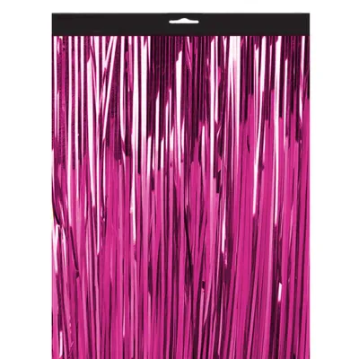 Produktbild von Lametta Vorhang 1 x 1 m, Pink