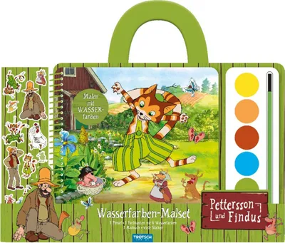 Produktbild von Trötsch Pettersson & Findus Wasserfarbenmalset