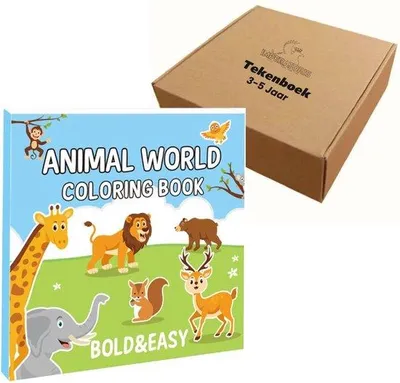 Immagine prodotto di Libro da colorare creativo per bambini dai 3 ai 5 anni