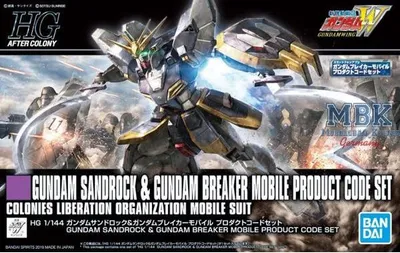 Obrázok produktu pre BANDAI BAN5057844 HG XXXG-01SR Gundam Sandrock 14 cm