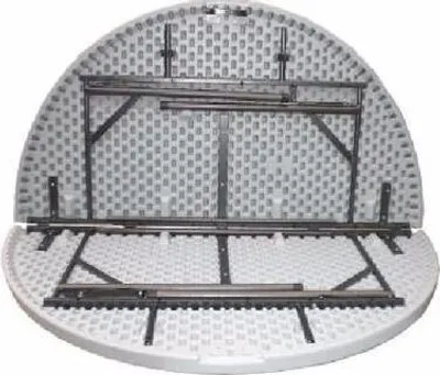 Obrázek produktu pro Zahradní kulatý skládací stůl - průměr 183cm