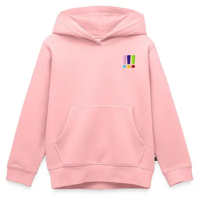 Produktbild von Spreadshirt Die Drei Ausrufezeichen Logo Stick Kinder Premium Hoodie, 98/104 (2 Jahre), Rosa
