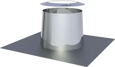Produktbild von Jeremias DW-ECO Dachdurchführung 0-5° Wetterkragen Ø150 mm