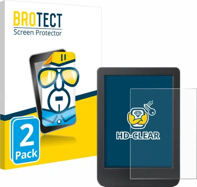 Produktbild von 2x Für Kobo Clara BW Schutzfolie BROTECT Displayschutz Display Schutz Folie Klar Transparent