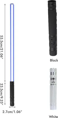 Obrázek produktu pro RGB měnící se barvy, svítící kovový meč, dobíjecí, rozšiřitelný se zvukem, cosplay hračka pro děti