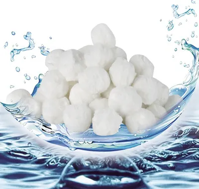 Produktbild von Bettizia Filter Balls 700g weiß, Filterbälle für Pool, Schwimmbad, Filterpumpe, Aquarium Sandfilter, ersetzen 25 kg Filtersand
