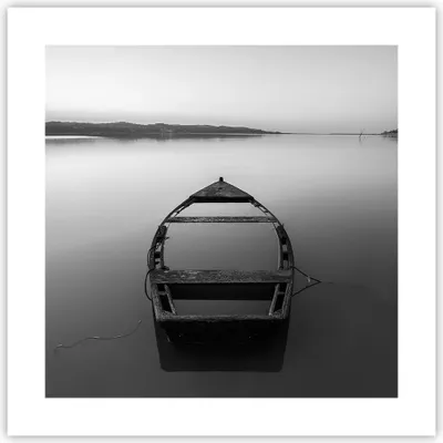 Produktbild von Poster - Poster ohne Rahmen - £ódŸ Einsamkeit Leere - 40x40 cm - Wand Bild - Wanddeko - Wandbilder - Kunstposter - Wandposter - Bilder - Kunstdruck - Wanddekoration - Wandbild - P2XAC40x40-4932