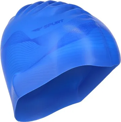 Obrázek produktu pro Silikonová čepice SPURT G-Type F206 men se vzorem, modrá