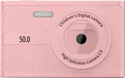 Produktbild von Digitalkamera fuer Kinder, 1080P, kompakte kleine Point-and-Shoot-Kamera mit 16-fachem Digitalzoom, 2-Zoll-LCD-Display, tragbare Kamera mit Gesichtserkennung fuer Jungen und Maedchen