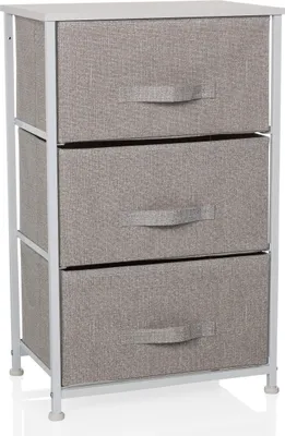 Produktbild von hjh LIVING Kommode mit 3 Schubladen FOLDRESS M Sideboard Schrank 73.0 x 45.0 x 30.0 cm