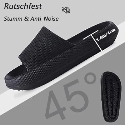 Produktbild von Badeschuhe 1 Paar, Anti-Rutsch Hausschuhe EVA, Cloudyzz Badeschuhe Für Bad Und Garten