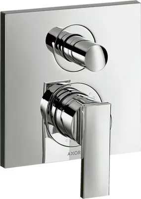 Produktbild von Hansgrohe Citterio-Aufputzteile für Badebatterie Nr. 39455 verchromt
