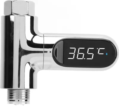 Image de Thermomètre de douche Aluminium LED Digital pour la cuisine et la salle de bain à domicile