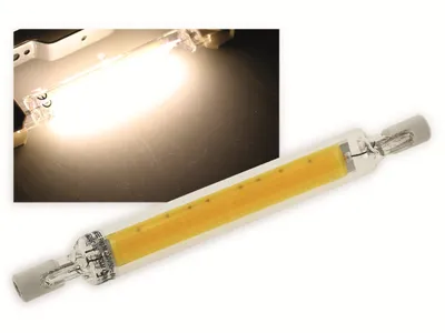 Zdjęcie produktu dla Reflektor LED 8W R7s RS118 COB8 360° 4200k 950lm 118mm neutralny biały