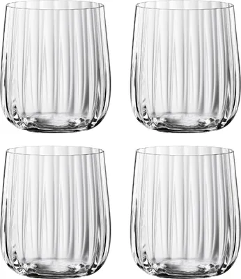 Produktbild von Spiegelau LifeStyle Wasserbecher 340ml, klar (4er Pack)