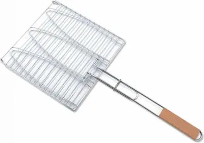 Produktbild von Behr Edelstahl Fischgriller Dreifachgrill