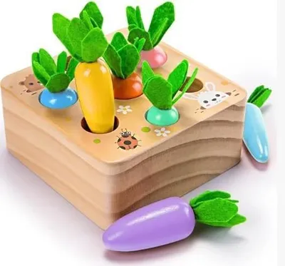 Image de Jouets en bois interactifs pour les tout-petits
