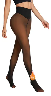 Produktbild von JYIXXZX Thermo Strumpfhose Damen Winter Gefütterte Thermostrumpfhose Wärme Fleec
