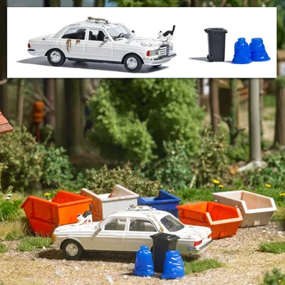 Produktbild von Busch 7985 - 1/87 / H0 A-Set: Katzenauto - Neu