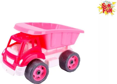 Produktbild von Kippwagen rosa Sandkasten Spielzeug 32cm für draußen Spaß