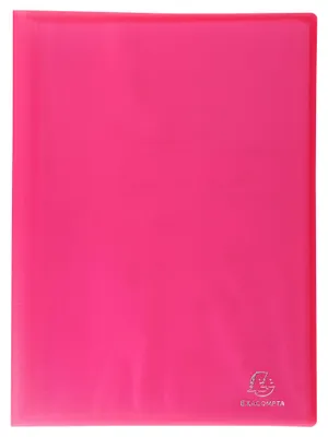 Obrázek produktu pro Exacompta PP 500µ 40 kapes Chromaline DIN A4 červená