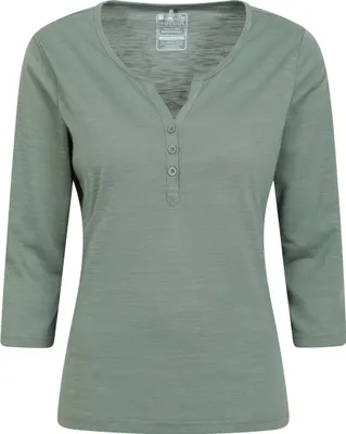 Produktbild von Mountain Warehouse - Dámský top "Paphos" s UV ochranou MW1228 (46 CZ) (Light Khaki)