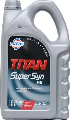Produktbild von FUCHS TITAN Supersyn FE für 0W-30 5 Liter Motoröl Motorenöl RN0700 VCC 95200377 Öl