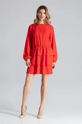 Produktbild von Figl Minikleid für Frauen Linervudd M601 rot M